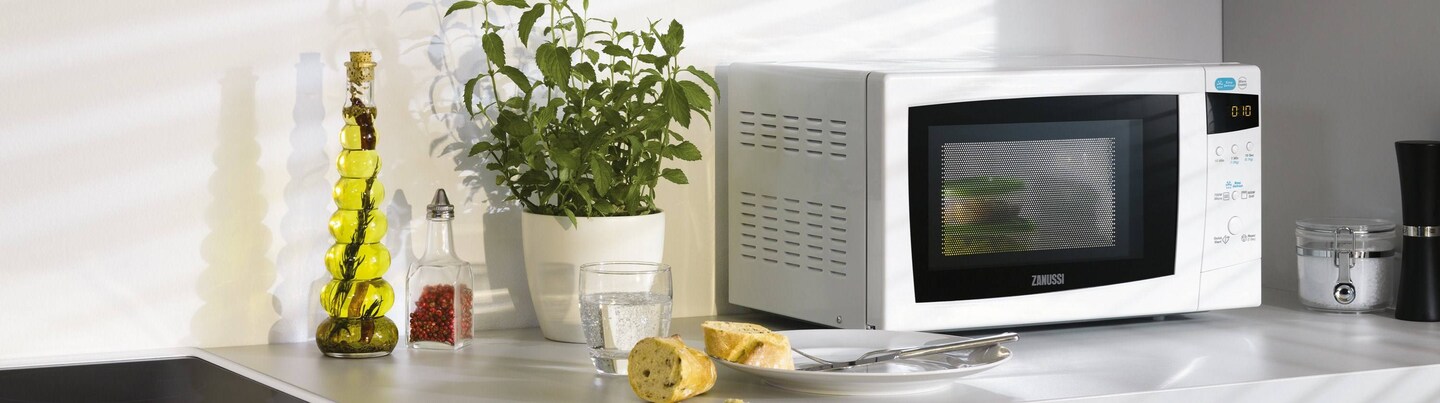 Mikroovne - Fritstående og indbygningsmikroovne | Zanussi | Zanussi